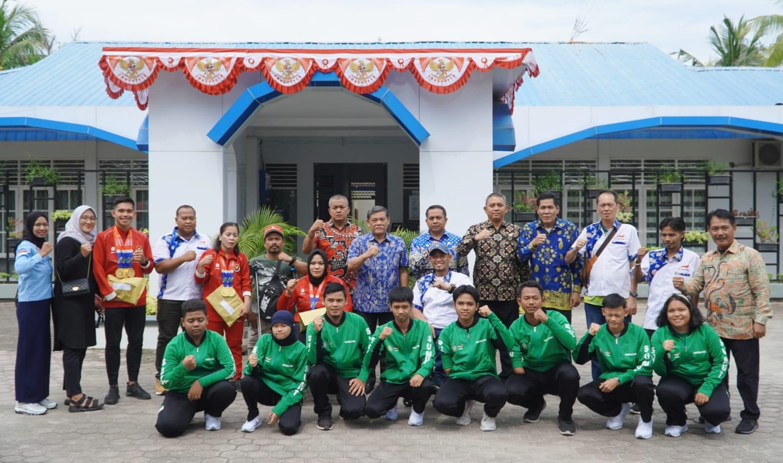 Wabup Deliserdang Apresiasi Atlet NPC