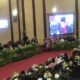 RAPAT paripurna DPRD Kota Medan HUT Kota Medan Ke-433 di gedung dewan, Senin (3/7). Waspada/Yuni Naibaho