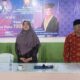 Nara sumber Prof. Dr. Nurussakinah Daulay, M.Psi Psikolog, bersama unsur Pimpinan Pondok Pesantren Darul Mursyid saat kegiatan pelatihan guru yang dilaksanakan di pesantren tersebut. Waspada/ist