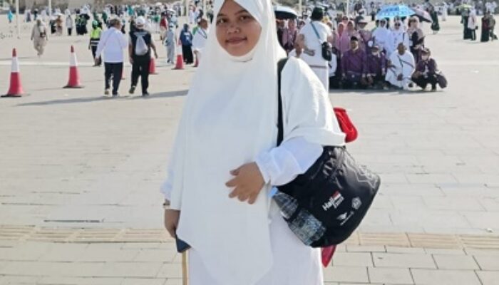 Rasakan Nikmat Di Tanah Suci Nurima Doakan Para Guru Berhaji