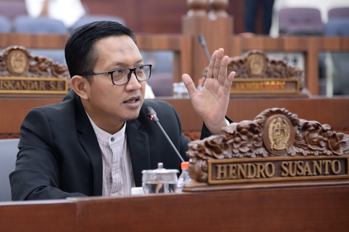 ANGGOTA DPRD SUMUT dari F-PKS, Hendro Susanto. Waspada/Ist