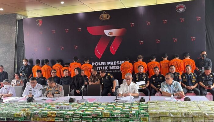 Bareskrim Polri Bongkar Jaringan Narkoba Internasional Di Tiga Polda