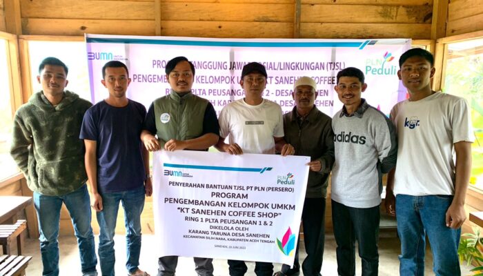 Program TJSL PLN Dukung Kelompok UMKM Coffee Shop Di Aceh Tengah