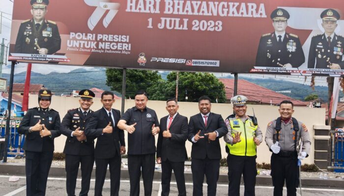 HUT Ke-77 Bhayangkara, DPR RI Dan DPRA Apresiasi Kapolres Agara