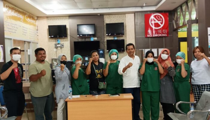 Relawan RSU Covid-19 Minta Gubsu Bayar Jasa Pelayanan Medis