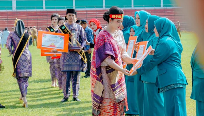 Kelurahan Simpang Selayang & Sei Rengas Permata Juara Pertama Penilaian Kebersihan PKK 2023