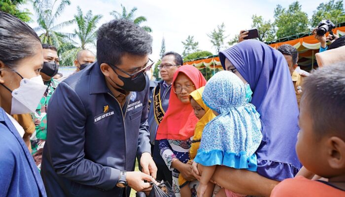 Program Bapak Asuh Ala Bobby Nasution Berhasil Tekan Angka Stunting