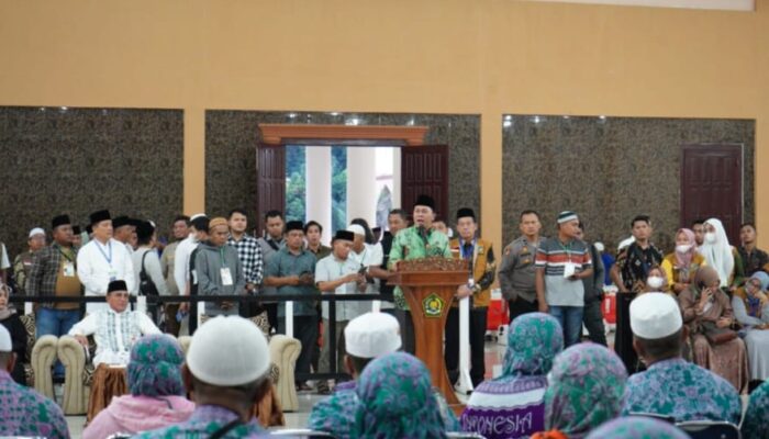 360 Jamaah Haji Debarkasi Medan Tiba Disambut Gubsu Dan Kakanwil