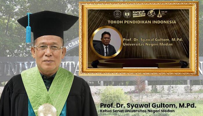 Prof. Dr. Syawal Gultom Dinobatkan Sebagai Tokoh Pendidikan Indonesia