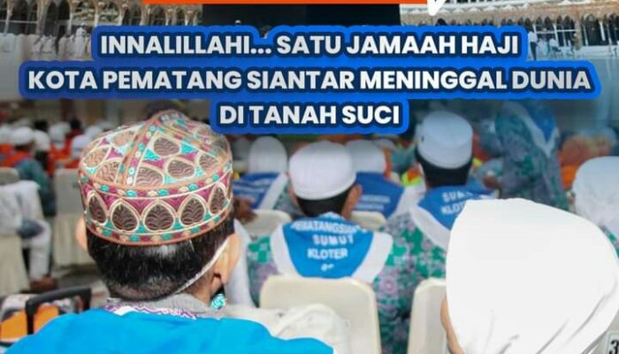 Seorang Jemaah Haji P. Siantar Meninggal Di Makkah