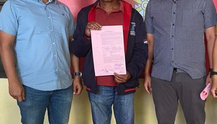 Polres Dairi Tahan Mantan Kades Kasus Korupsi DD