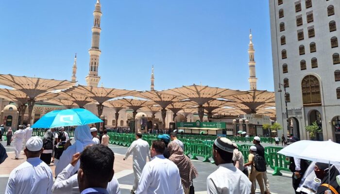 Siap-siap, Jemaah Haji Gelombang II Disambut Suhu Ekstrem 47 Derajat