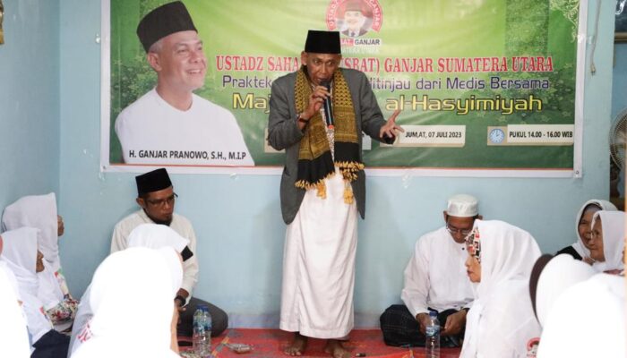 Usbat Ganjar Edukasi Warga Medan Tentang Manfaat Sehat Gerakan Salat