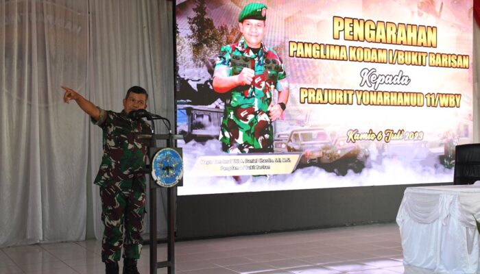 Pangdam I/BB Tekankan Komandan TNI Jangan Takut Bela Anggota Jika Benar