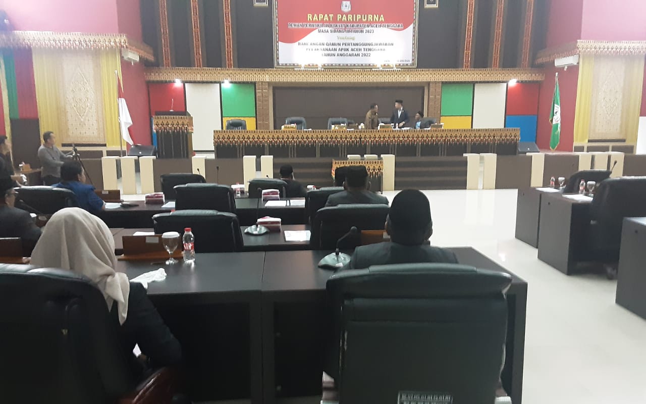 Sidang Paripurna PP APBK 2022 Gagal, 12 Anggota DPRK Agara Absen