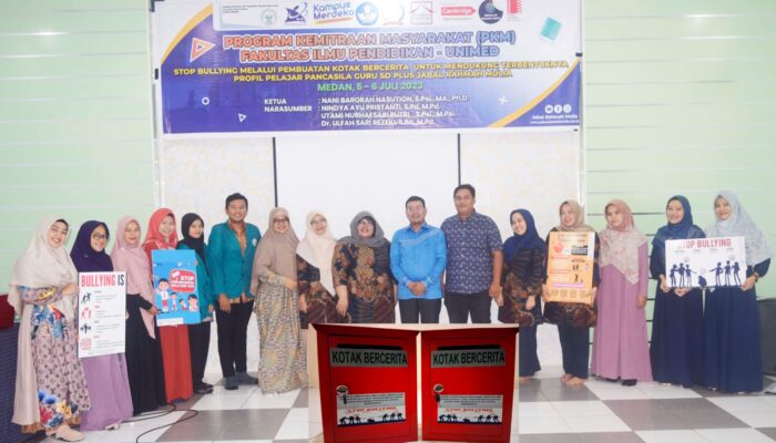 Tim Dosen Unimed Edukasi Guru SD Plus Jabal Rahmah Mulia Cegah Bullying   