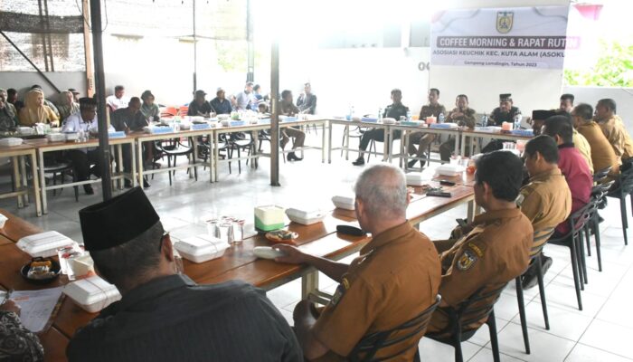 Plh. Wali Kota Serap Aspirasi Keuchik Se-Kuta Alam