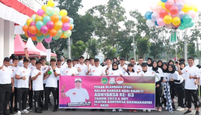 Sambut HBA Dan IAD, Kejari Sergai Gelar Pekan Olahraga