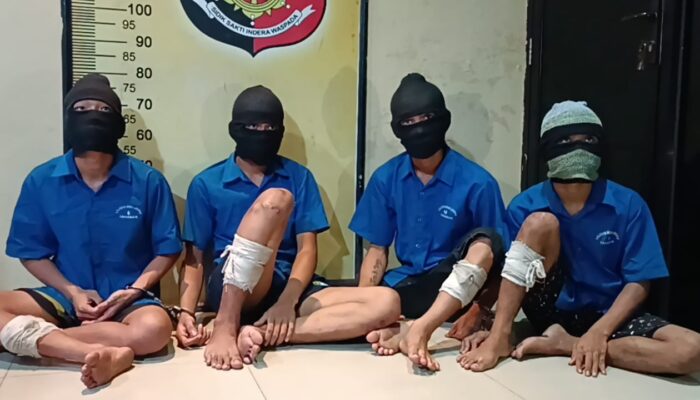 Polisi Tembak Empat Residivis Curanmor