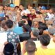 Masyarakat Dan Mahasiswa Demo Inspektorat Palas