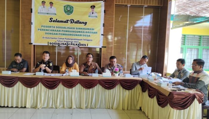 Kecamatan P. Sidimpuan Tenggara Beri Pencerahan Pada Panitia Pilkades