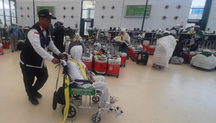 Kloter 10 Aceh Landing Dini Hari