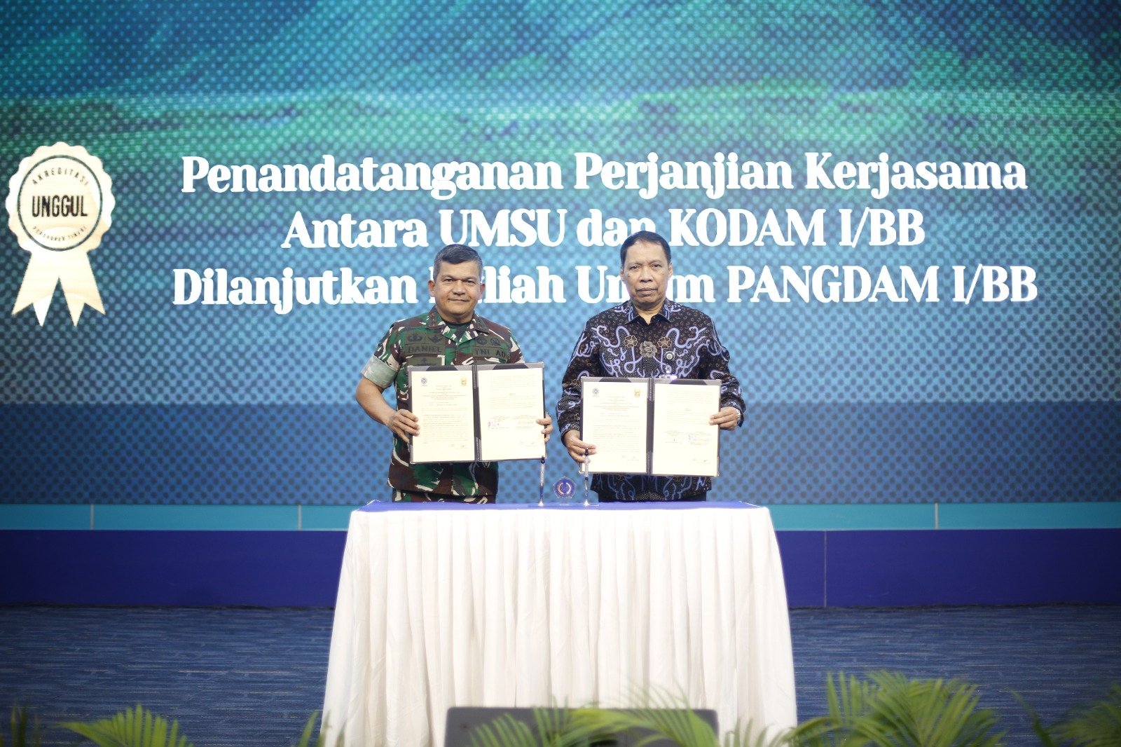 UMSU-Kodam I/BB Teken MoA, Pangdam Beri Kuliah Umum