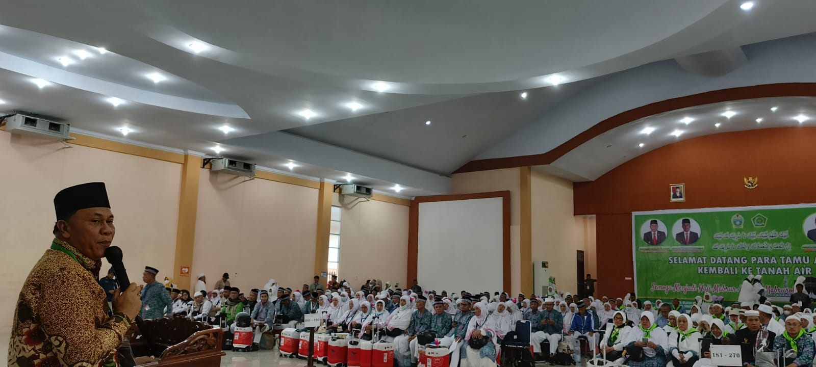 Jemaah Haji Kloter 10 Kembali Seorang Wafat Di Tanah Suci