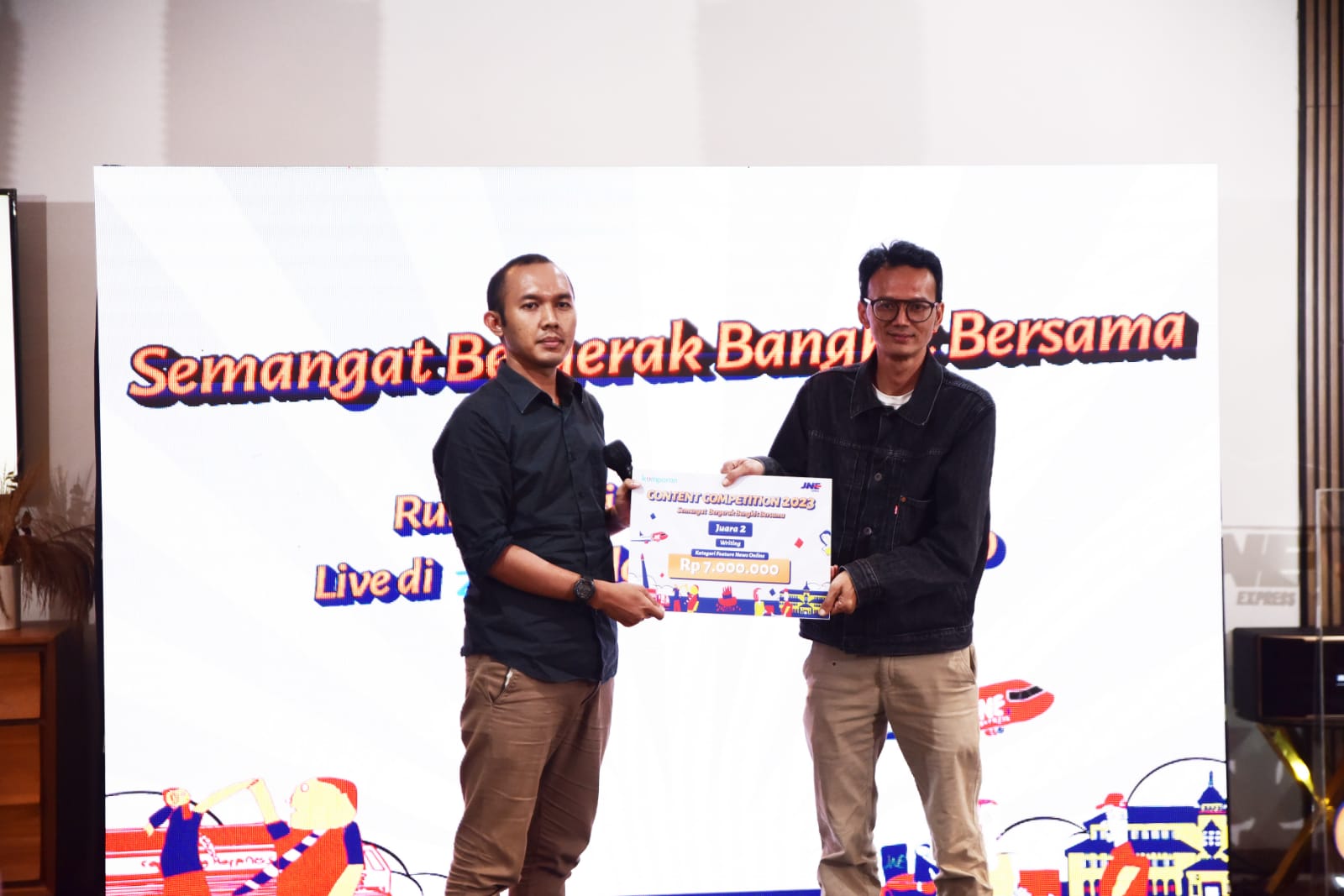 JNE Contenet Competition 2023 Hasilkan Konten Kreator Kreatif