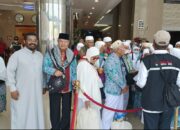 Jamaah Haji Kloter 13 Debarkasi Medan Pulang