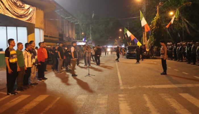 Wali Kota Medan Bobby Nasution Pimpin Apel Patroli ‘Anti Begal’ di Stadion Teladan
