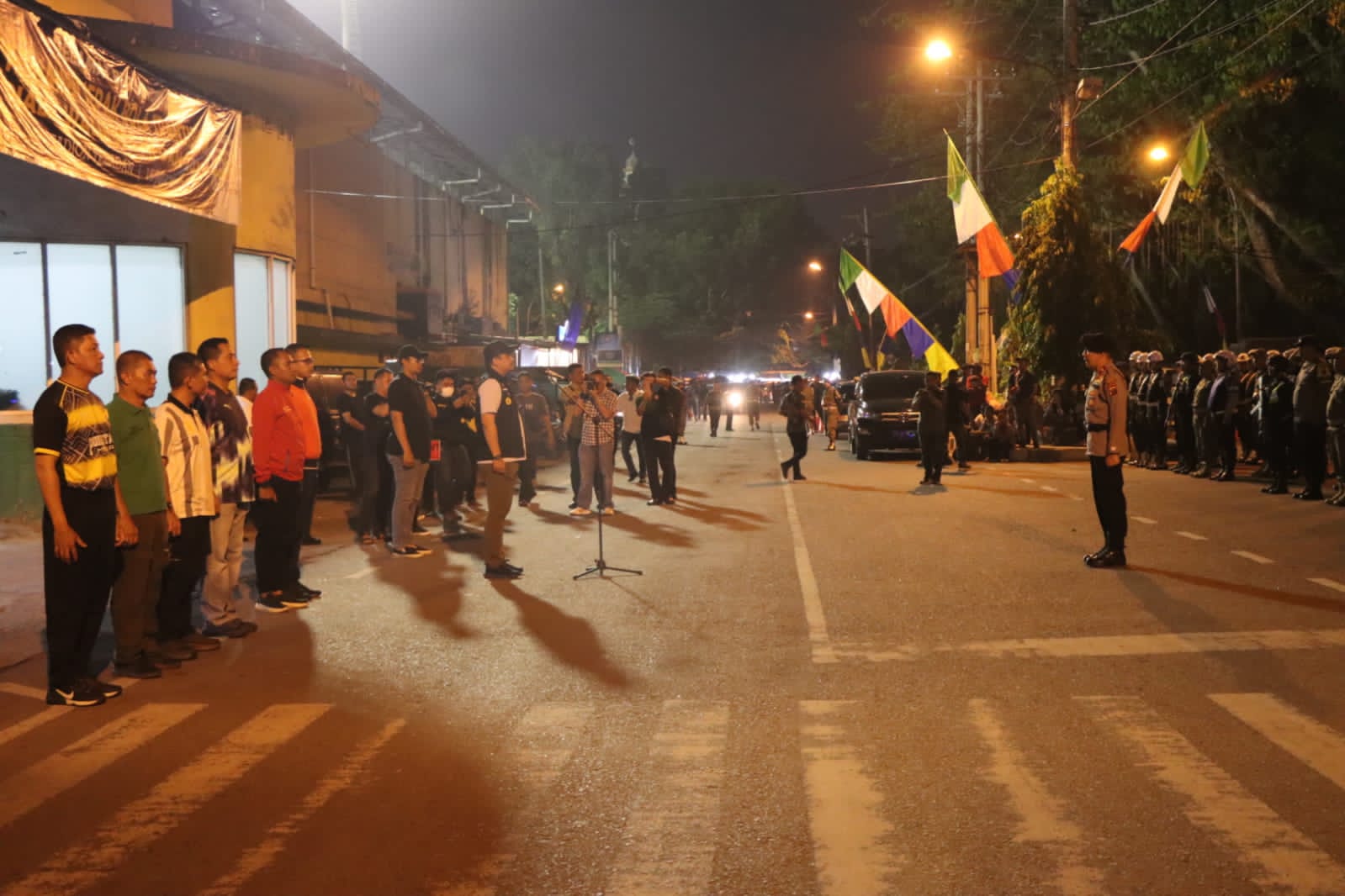 Wali Kota Medan Bobby Nasution Pimpin Apel Patroli 'Anti Begal' di Stadion Teladan
