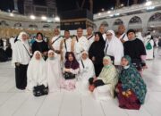 Jemaah haji KBIH Pemprovsu Tawaf Perpisahan Dengan Ka’bah Diiringi Tetesan Air Mata