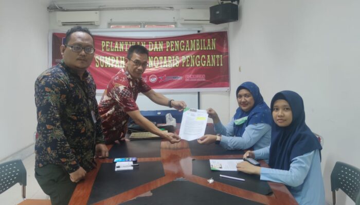 Notaris Frans Cory M. Ginting, SH.Mkn Dilapor ke Majelis