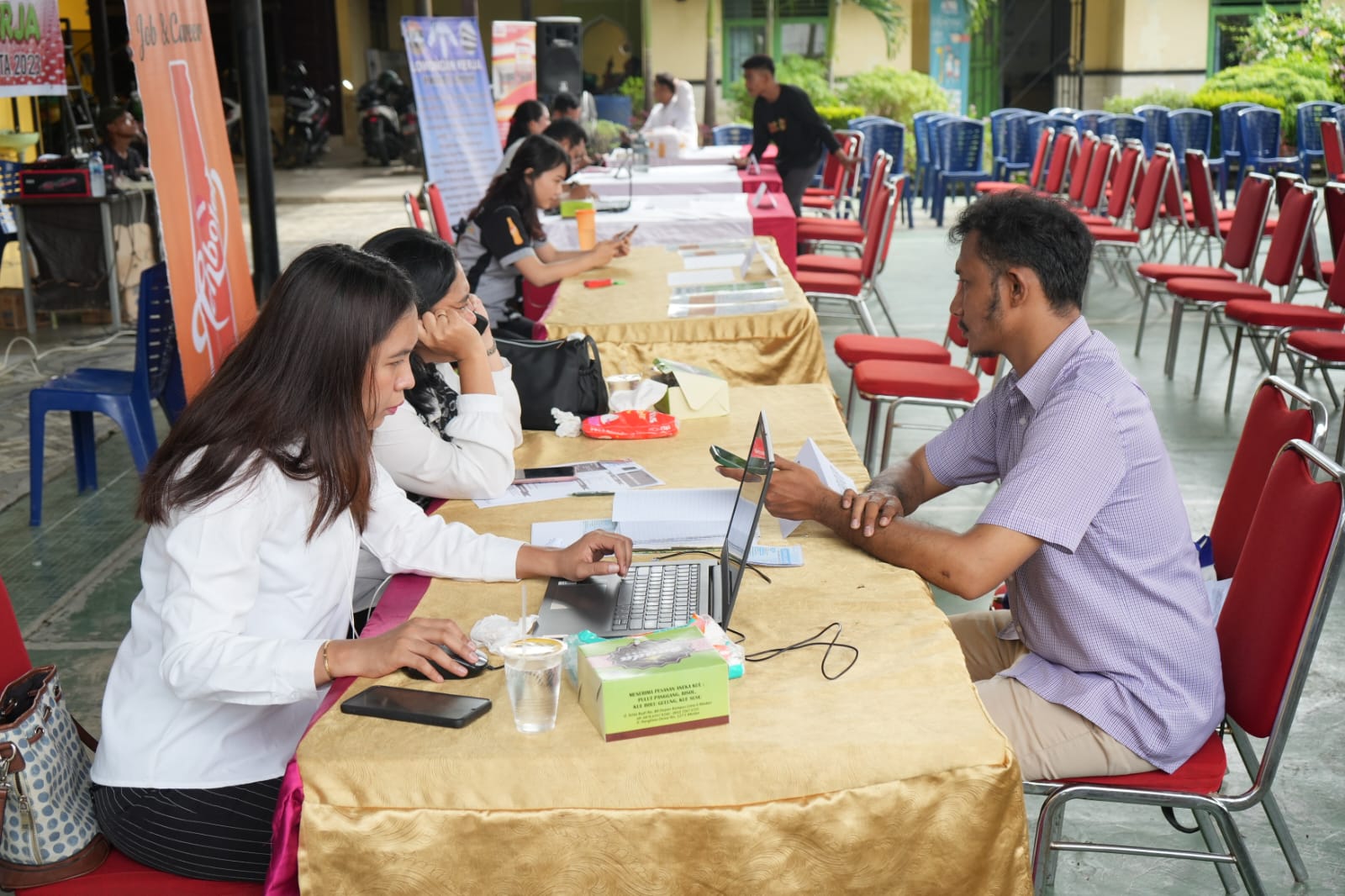 Sebanyak 147 Orang Mendapatkan Pekerjaan Melalui Job Fair Mini Pemko Medan