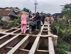 Jembatan Rusak Di Bandar Khalipah Makan Korban Jiwa