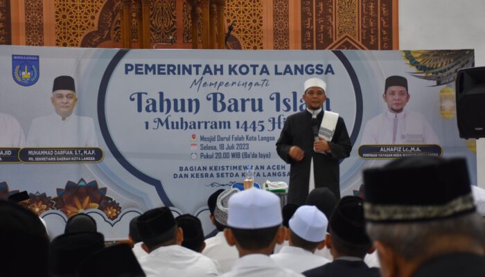 Pemko Langsa Peringati 1 Muharram 1445 Hijriyah