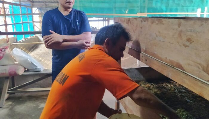 Rutan Kelas I Medan Latih Warga Binaan Budidaya Maggot