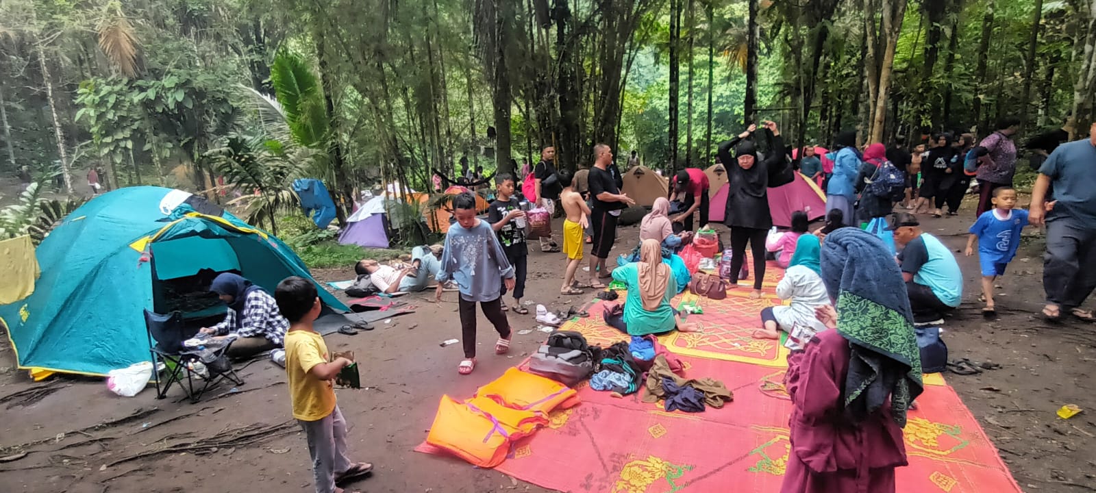 Warga Sumut Penuhi Wisata Air di Libur 1 Muharam