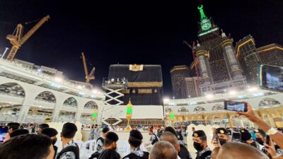 Kiswah Ka'bah Diganti Bertepatan Tahun Baru Islam