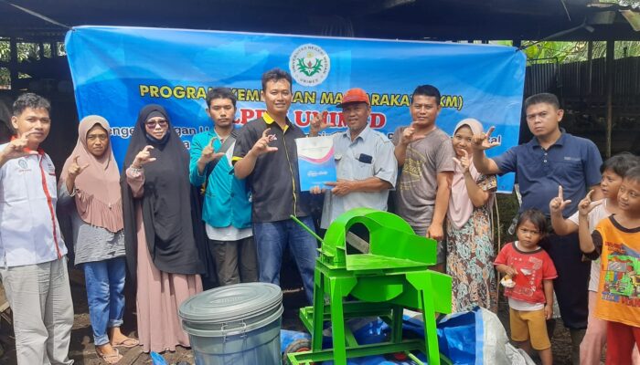 LPPM Unimed Tingkat Kualitas Peternak Kambing Lewat Teknologi Silase