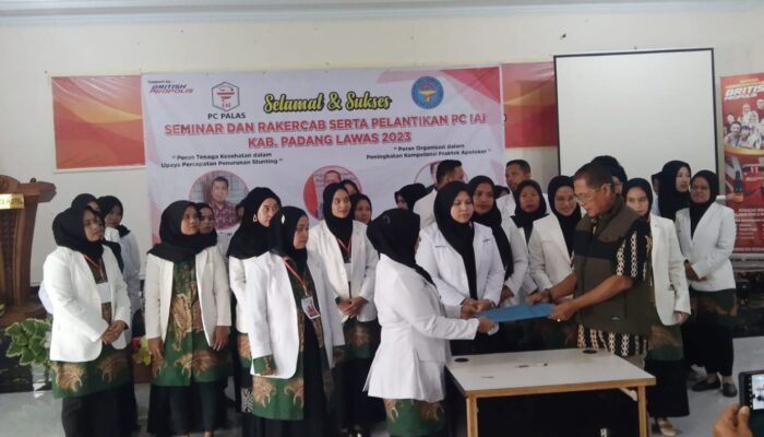 Apt. Nur Khaidah Dipercayakan Pimpin PC IAI Palas