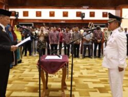 Pj Gubernur Lantik Pj Bupati Aceh Singkil
