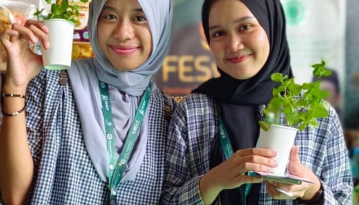 Daun Mint Dari Urban Farm MUI Sumut Populer Di Ajang Fesyar BI