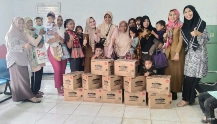Dinkes Beri Makanan Tambahan Kepada Pelajar dan Balita di Medan