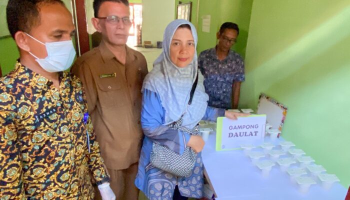 Puluhan Aparatur Gampong Jalani Tes Urine