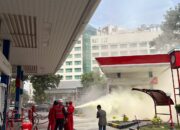 Pertamina Retail Gelar Latihan Simulasi Penanganan Keadaan Darurat Di SPBU Medan
