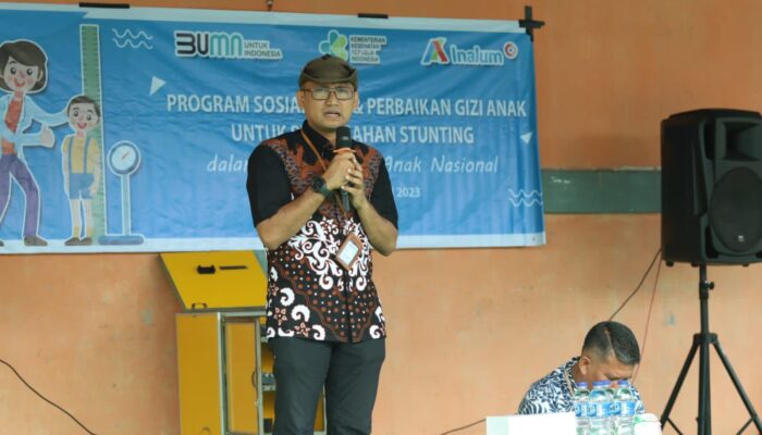 Berantas Stunting, Inalum Persiapkan Generasi Penerus Bangsa