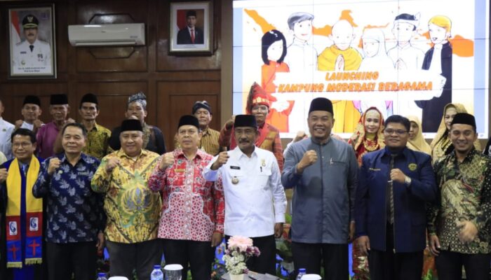 Launching Kampung Moderasi Beragama Di Binjai