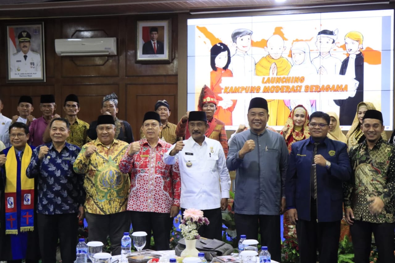 Launching Kampung Moderasi Beragama Di Binjai